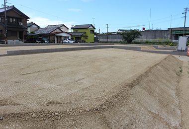 分譲住宅の造成