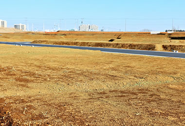 U字溝・舗装・盛土・宅盤整地工